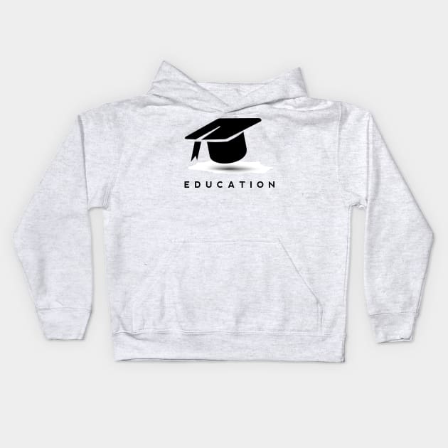 Education Kids Hoodie by Whatastory